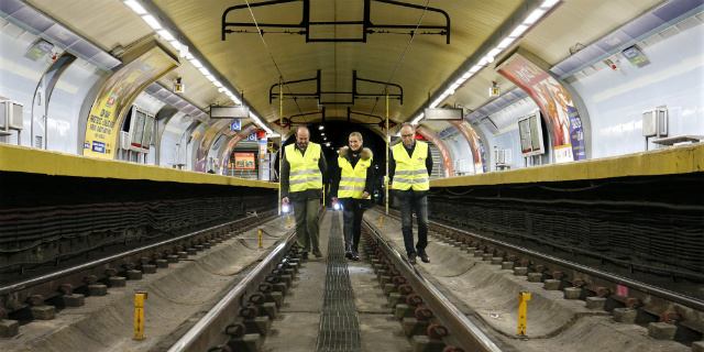 Se retrasan las obras en el Metro de Madrid
