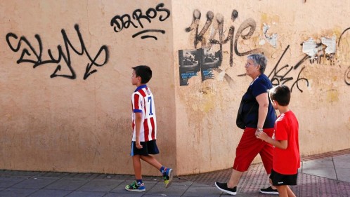 Más grafitis y más suciedad en Madrid