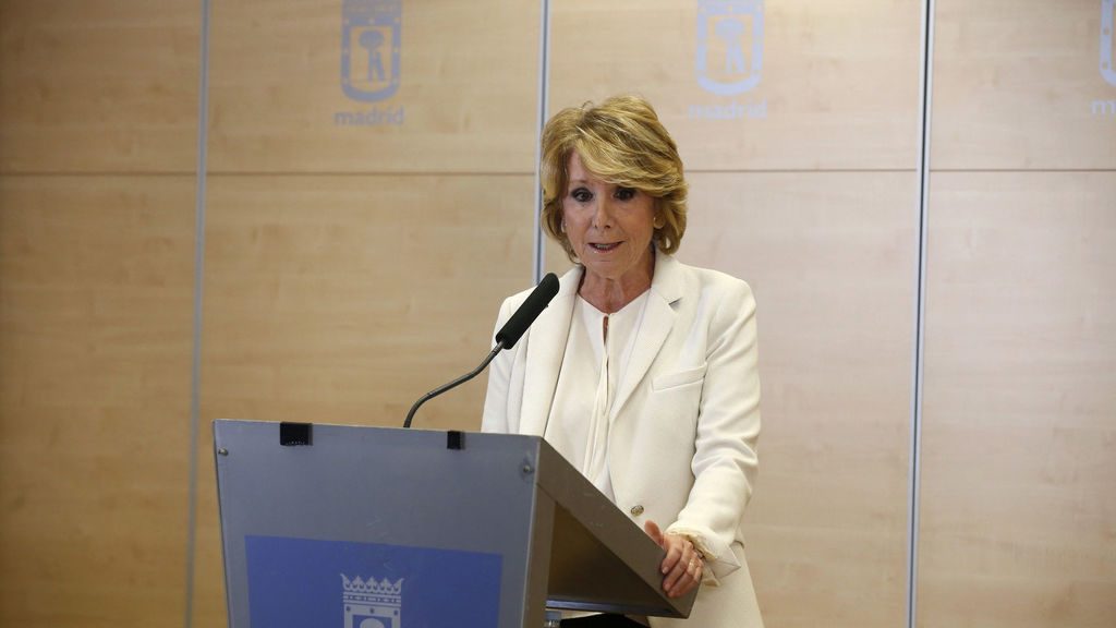 Esperanza Aguirre dimite finalmente en el PP de Madrid