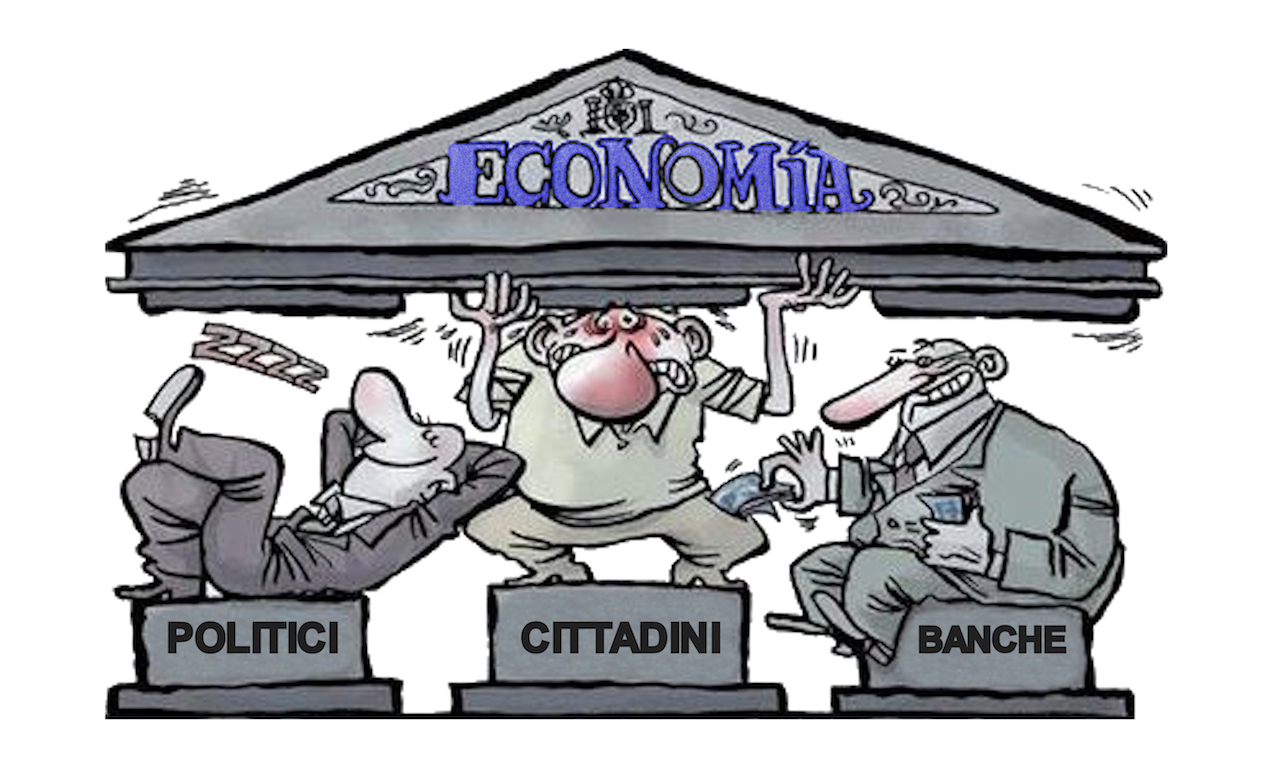 Risultati immagini per carneficina sistema bancario italiano